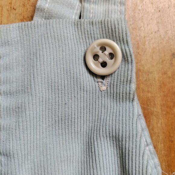 Healthtex overalls 18 months blue corduroy vintage pictures cotton spring easter - Picture 4 of 7